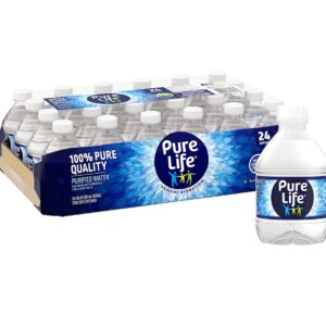 Pure Life Purified Water 8 Fl Oz Plastic Bottled Water 24 Pack