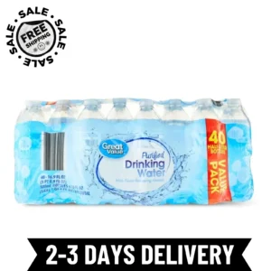 s-l1600 Great Value Purified Drinking Water, 16.9 Fl. Oz., 40 Count