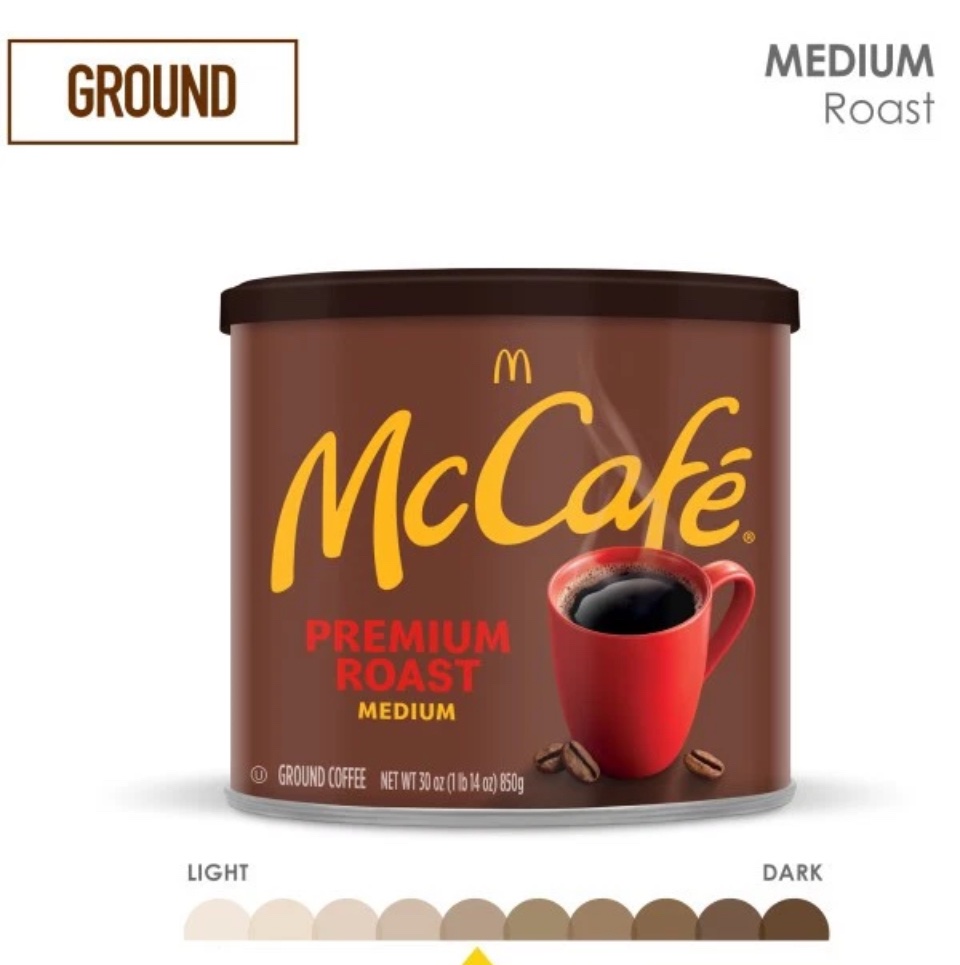 McCafe Premium Roast, Ground Coffee, Medium Roast, 30oz. Canned - Image 3
