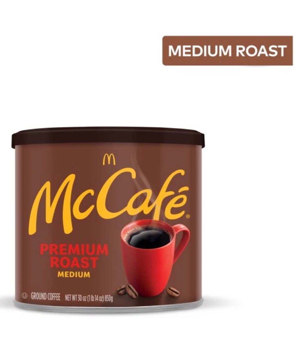 McCafe Premium Roast, Ground Coffee, Medium Roast, 30oz. Canned - Image 2