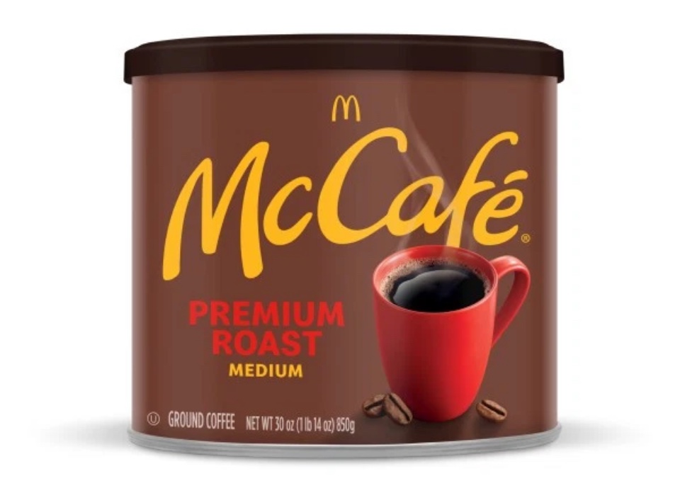 McCafe Premium Roast, Ground Coffee, Medium Roast, 30oz. Canned