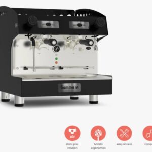 FIAMMA - CARAVEL Compact 2 Group Espresso Coffee Machine