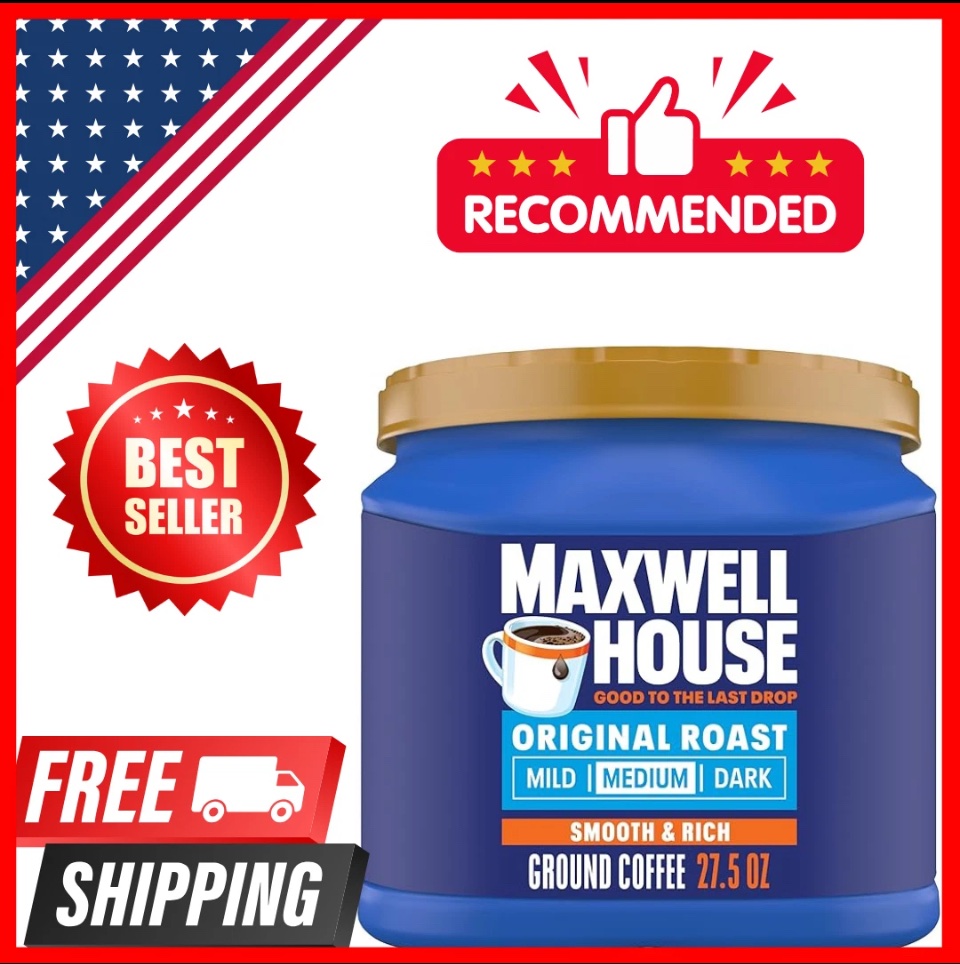 Maxwell House 27.5oz Ground Coffee Medium Original Roast